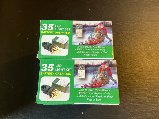 Battery operated light set