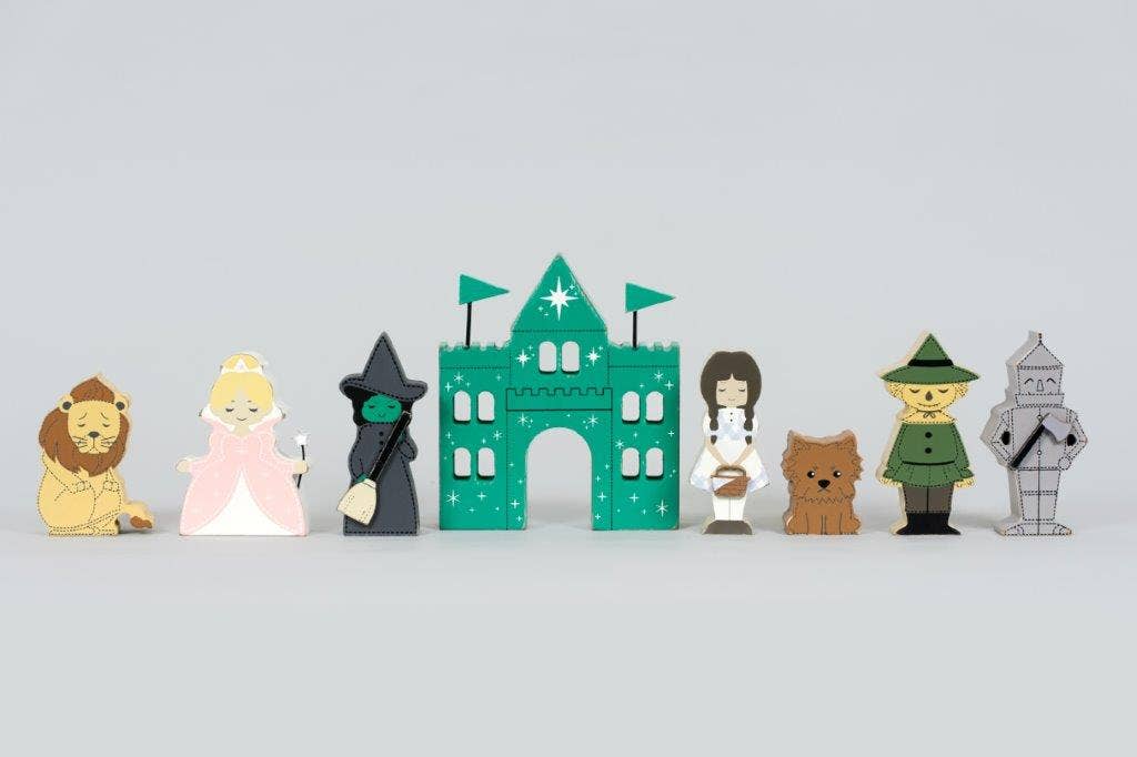 11962 - 8x12 woodland storybook s/6 (WIZARD)  Gift Set