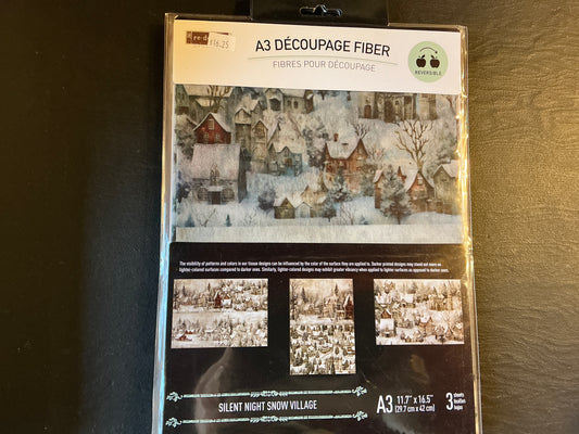 Silent Night Snow Village