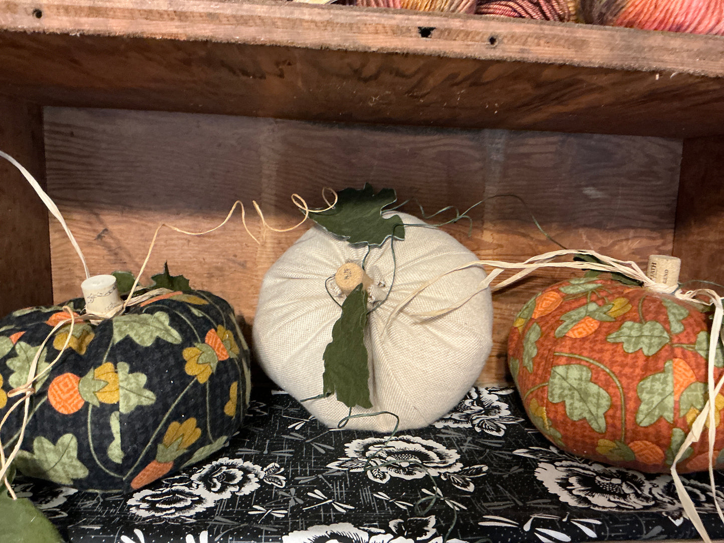 Medium stuffed pumpkins