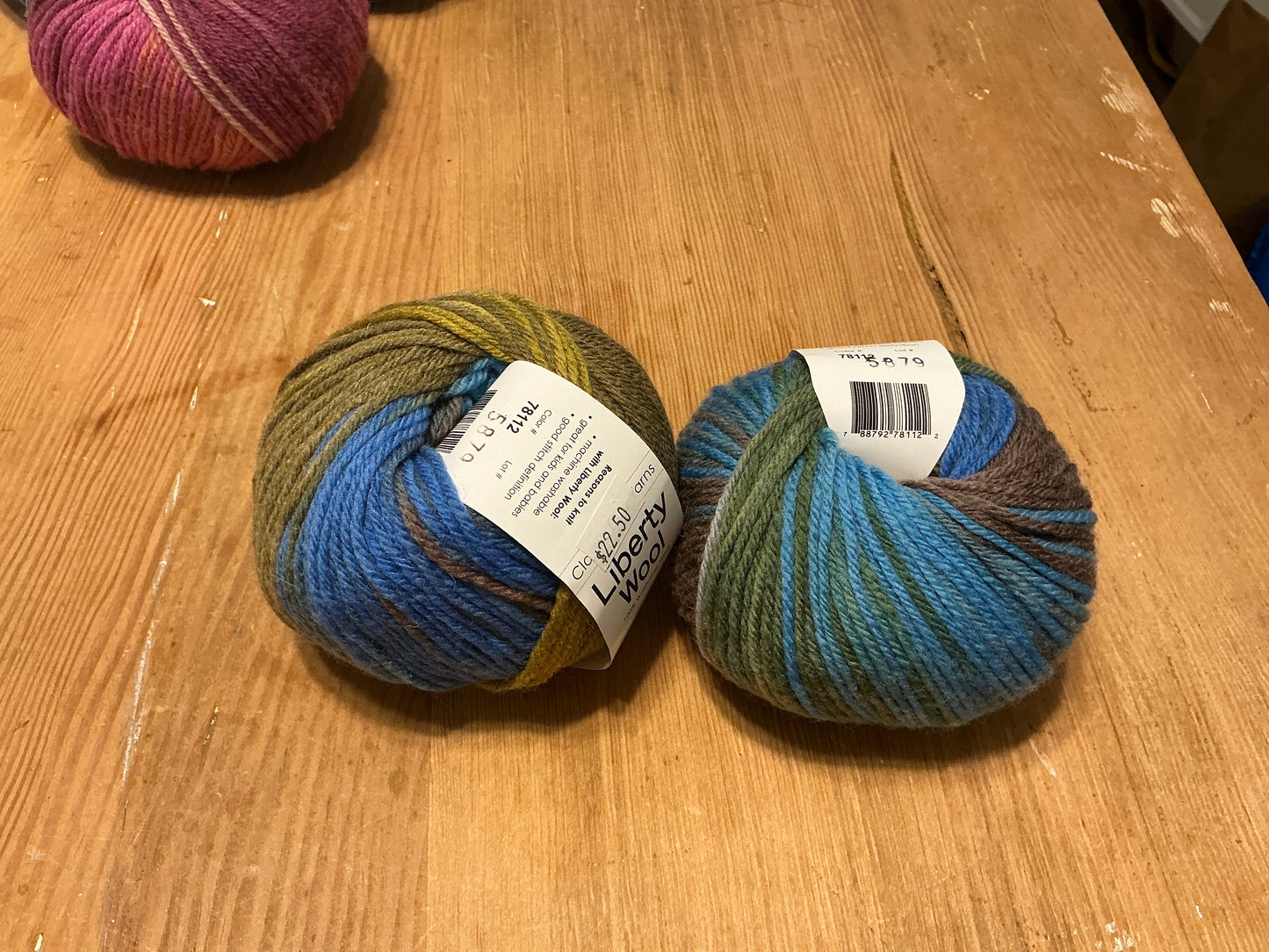 Liberty wool yarn