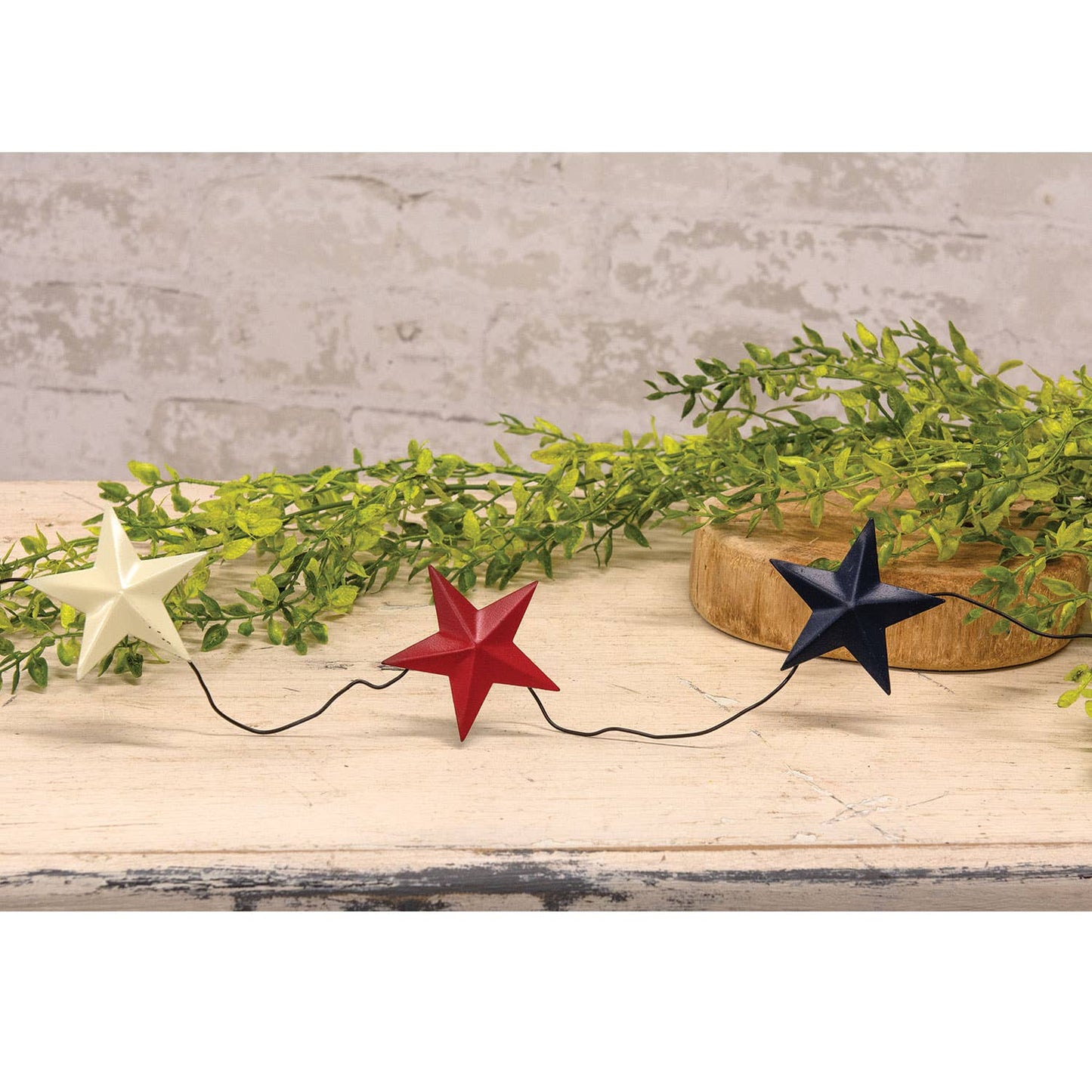 Americana Star Garland 60"