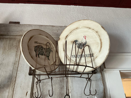 Farmhouse plates