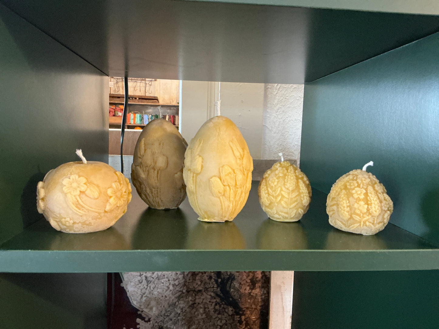 Spring Beeswax Candles