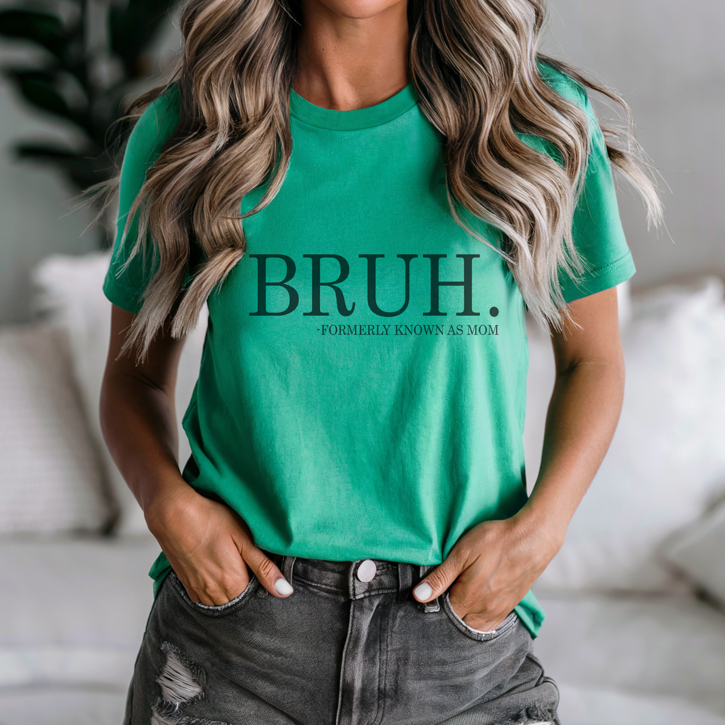 Bruh "Formerly Known as Mom" Mother's Day Graphic Tee