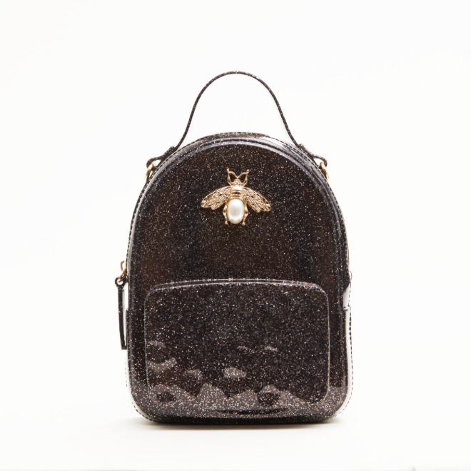 P30 B1214 Gold Gold Bee Jelly Mini Backpack (2 Colors)