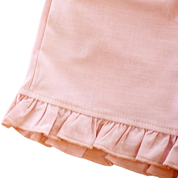 S50 13051-B Ruffle Hems Shorts