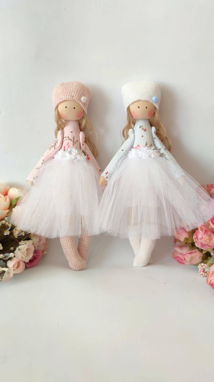 Princess Ballerina Doll, Cotton, Nursery Decor