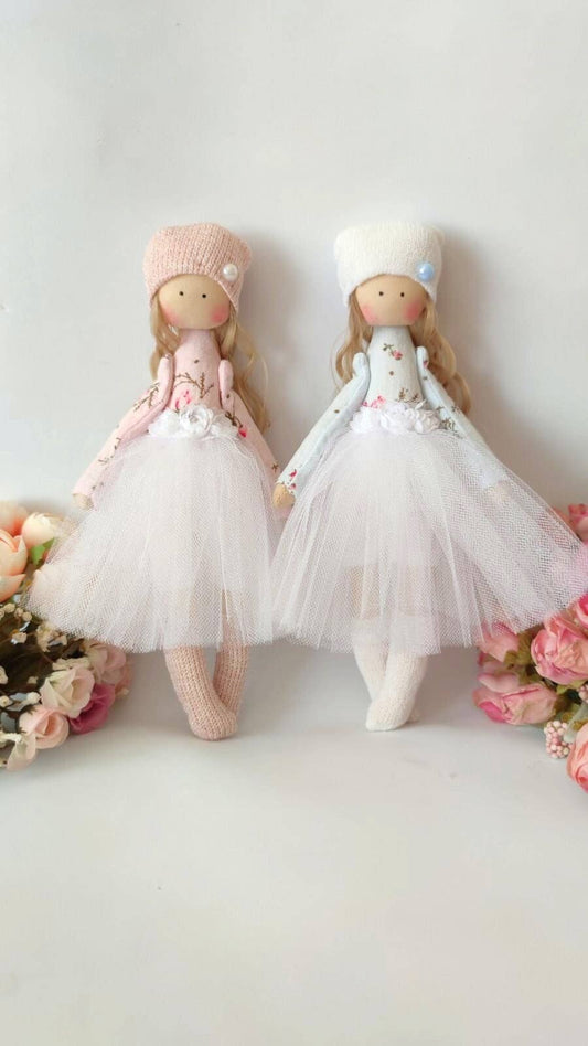 Princess Ballerina Doll, Cotton, Nursery Decor