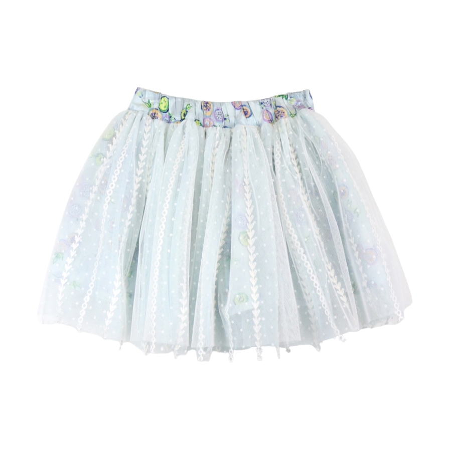 S30 15129 Reversible Fruit Pattern/ Mesh Tutu (2 Colors)