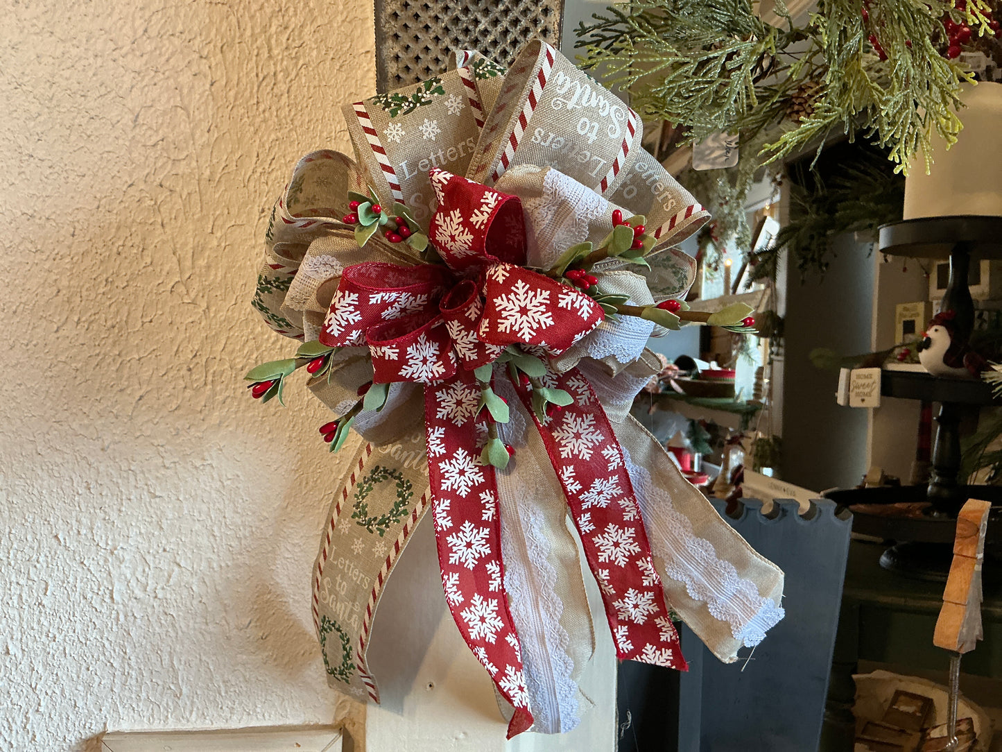 Handmade Large Christmas Bows