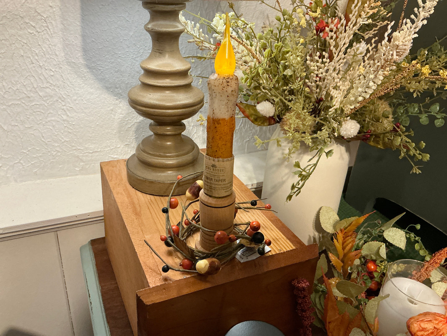 Primitive candy corn ring