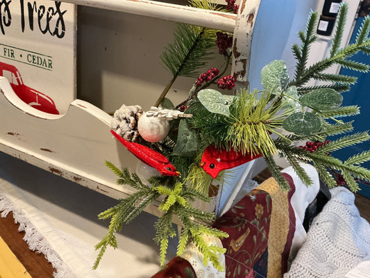 Mixed Greens/Cardinals Spray