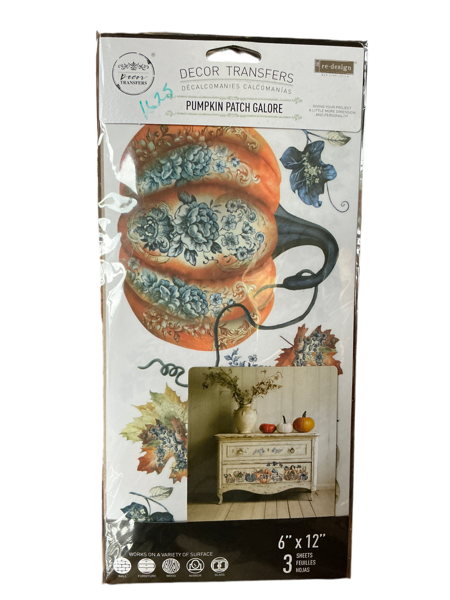 Decor transfers pumpkin patch galore