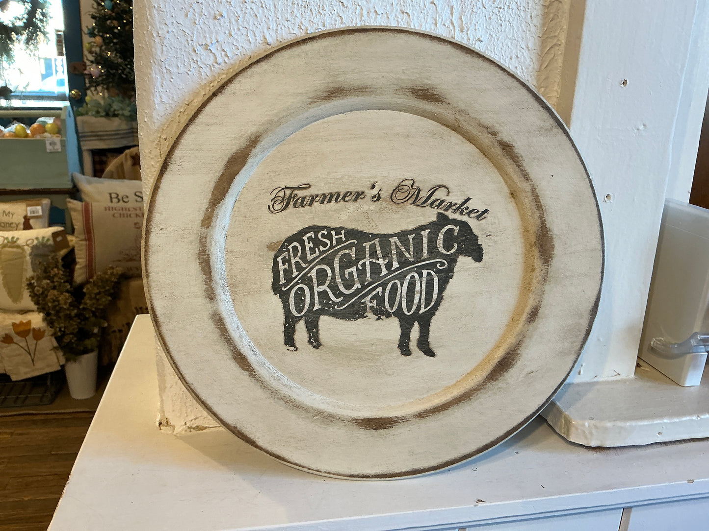 Farmhouse plates