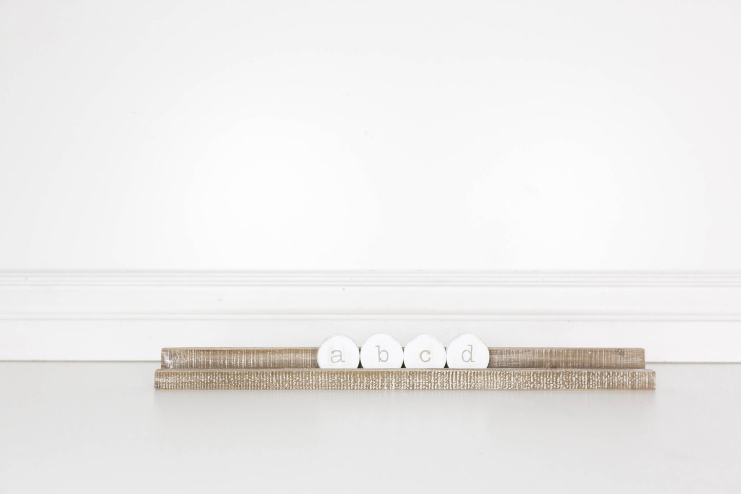 15376 - Natural Wood LEDGIE Letterboard Stand Home Decor