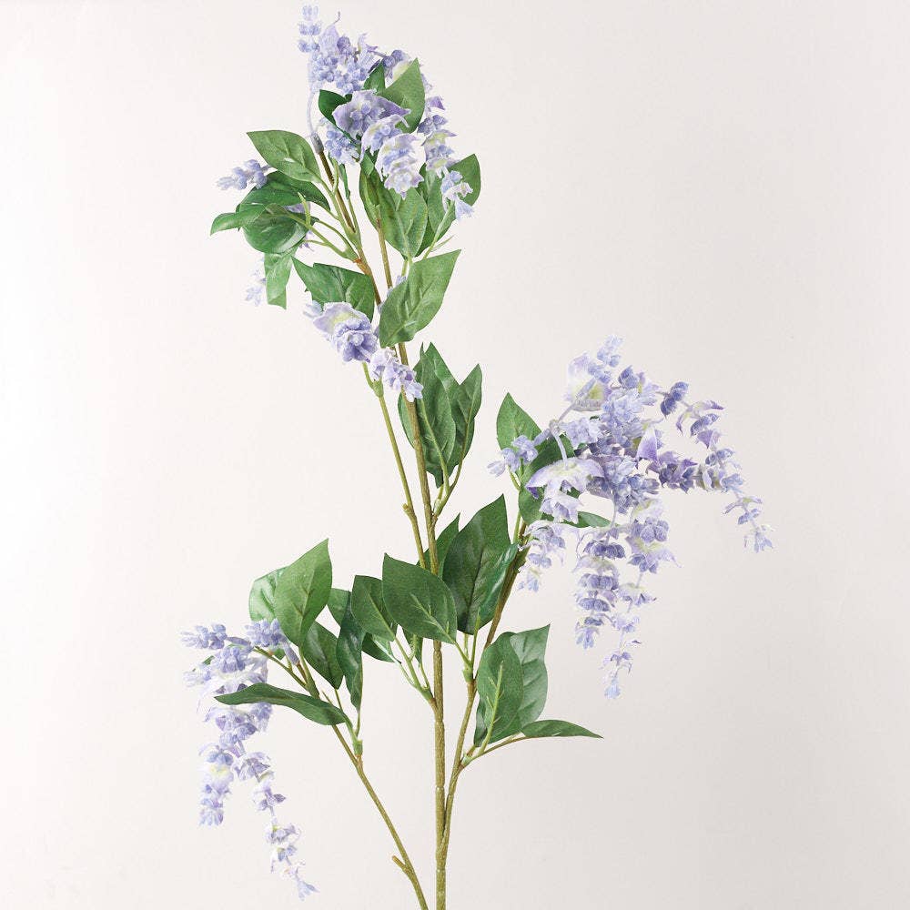 24" Artificial Weeping Wisteria Stem - Select Color