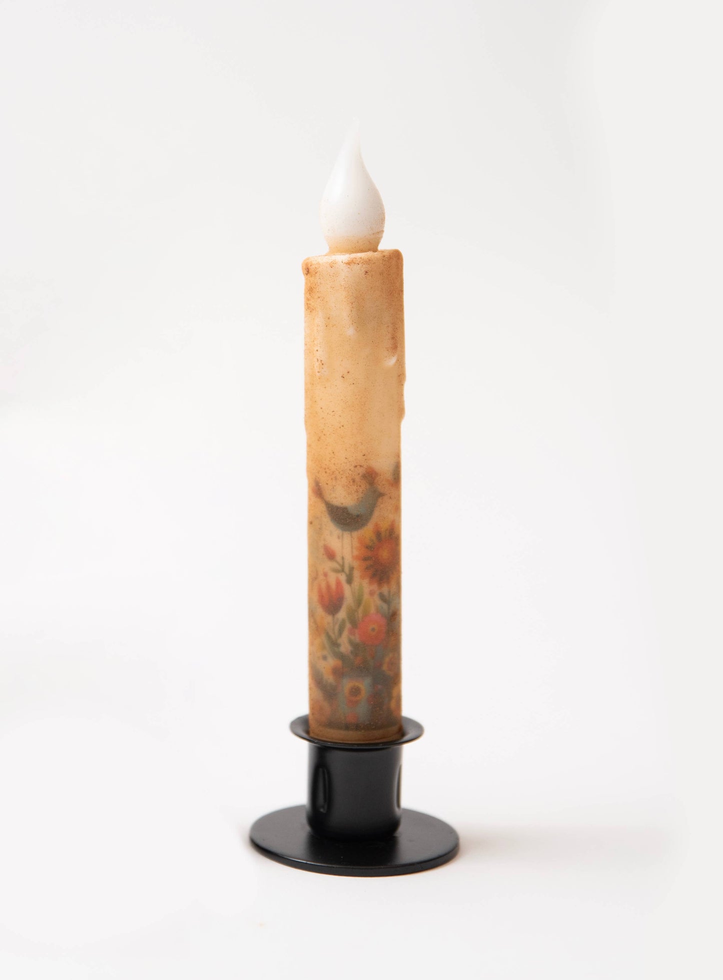 Folk Art Panorama LED Timer Taper