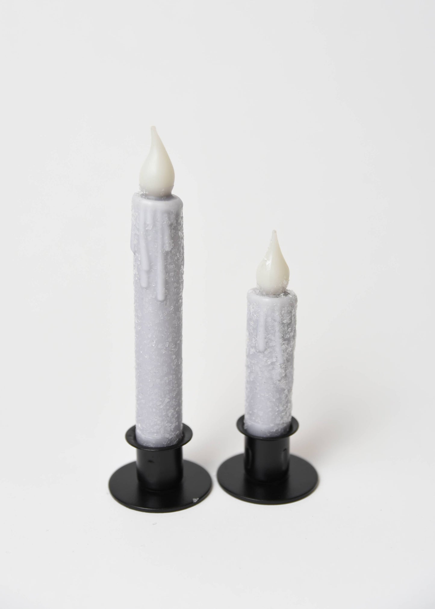 Diamond Dusted Pastels LED Timer Taper Candle