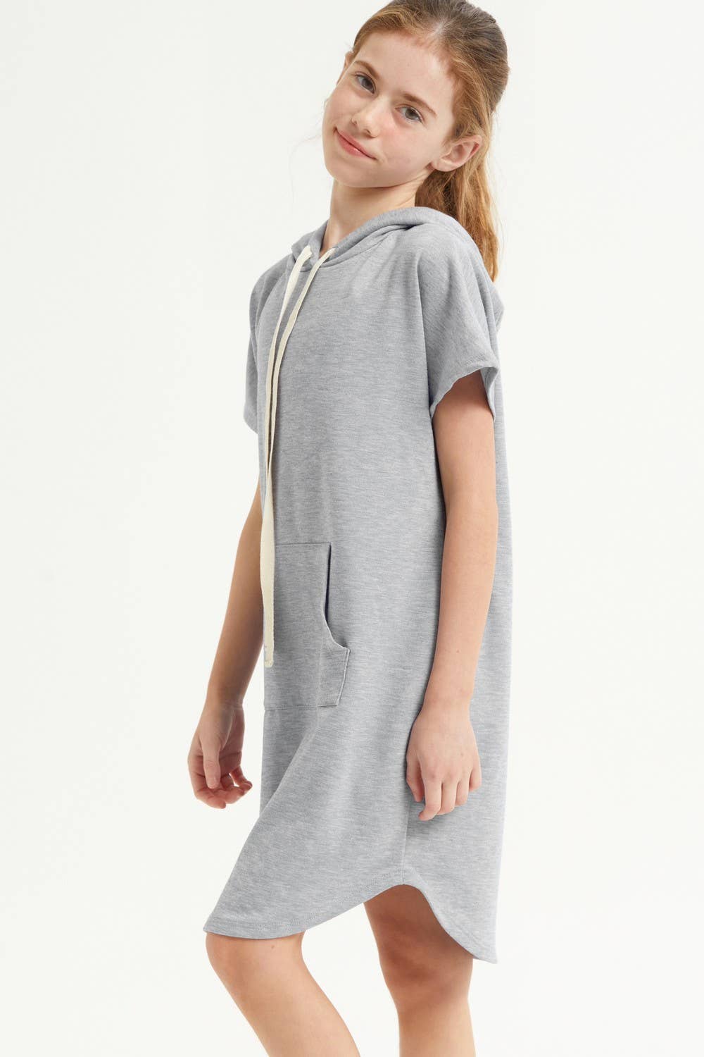 Kangaroo Pocket Hoodie Dress