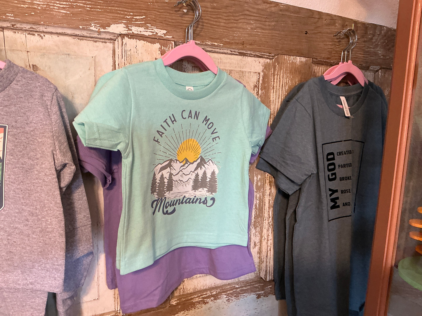 Faith/Aqua T-Shirt