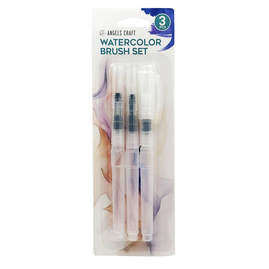 Water Brush Pens,(Set Of 3) Brush Pen