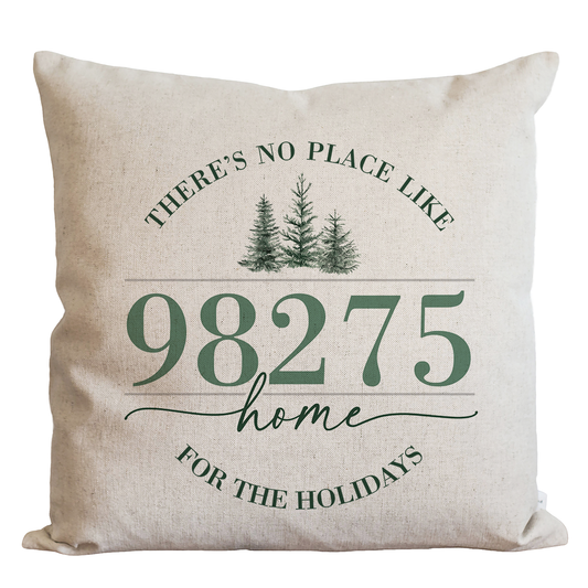 Custom Home for the holidays Pillow Cover