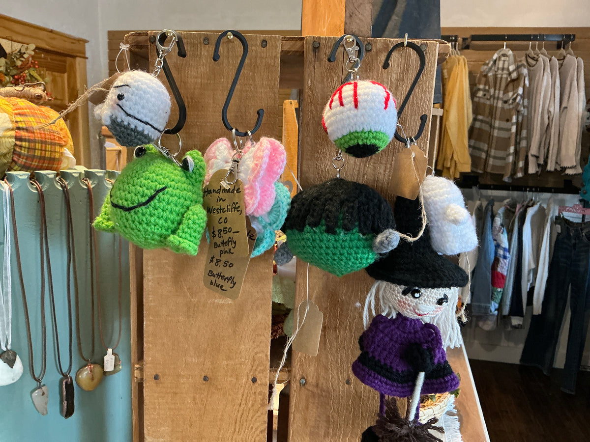 Crochet key chains
