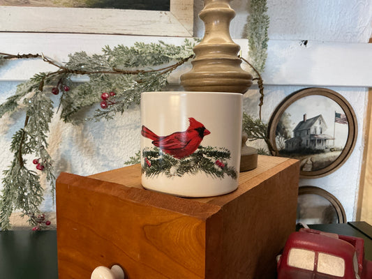 Cardinal Pot ( small)