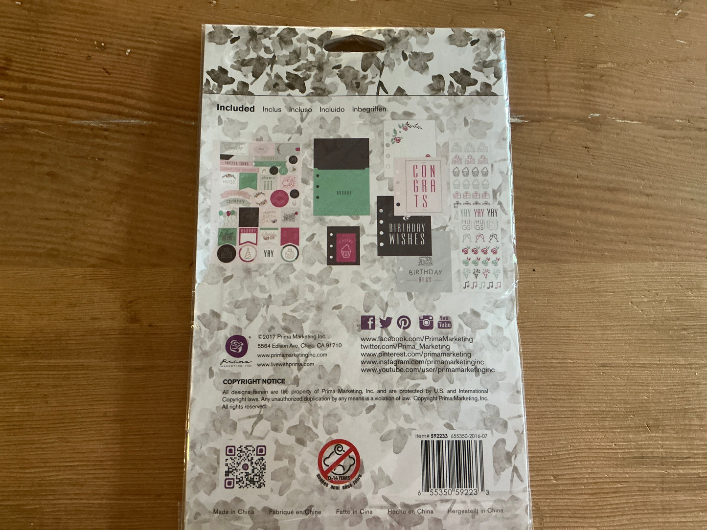 Mr prima planner goodie pack