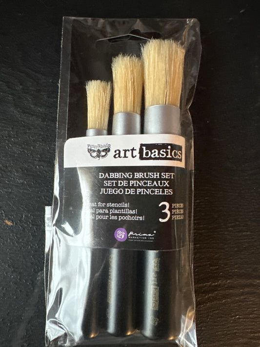 Dabbing brush set