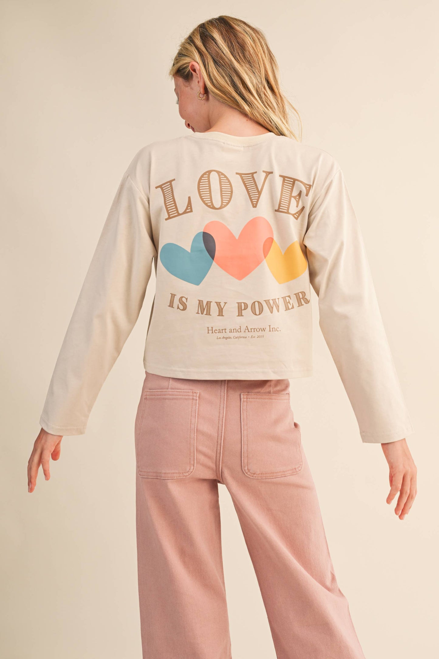 TWEEN KIDS GIRLS CROPPED BOXY TEE  (7-14)