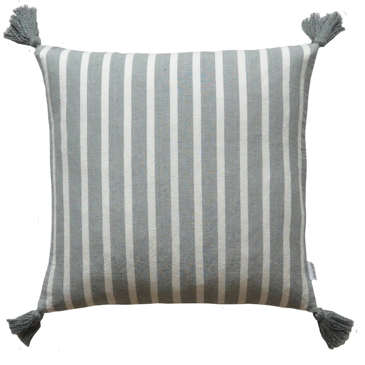 Stripe Tassel Pillow Cover