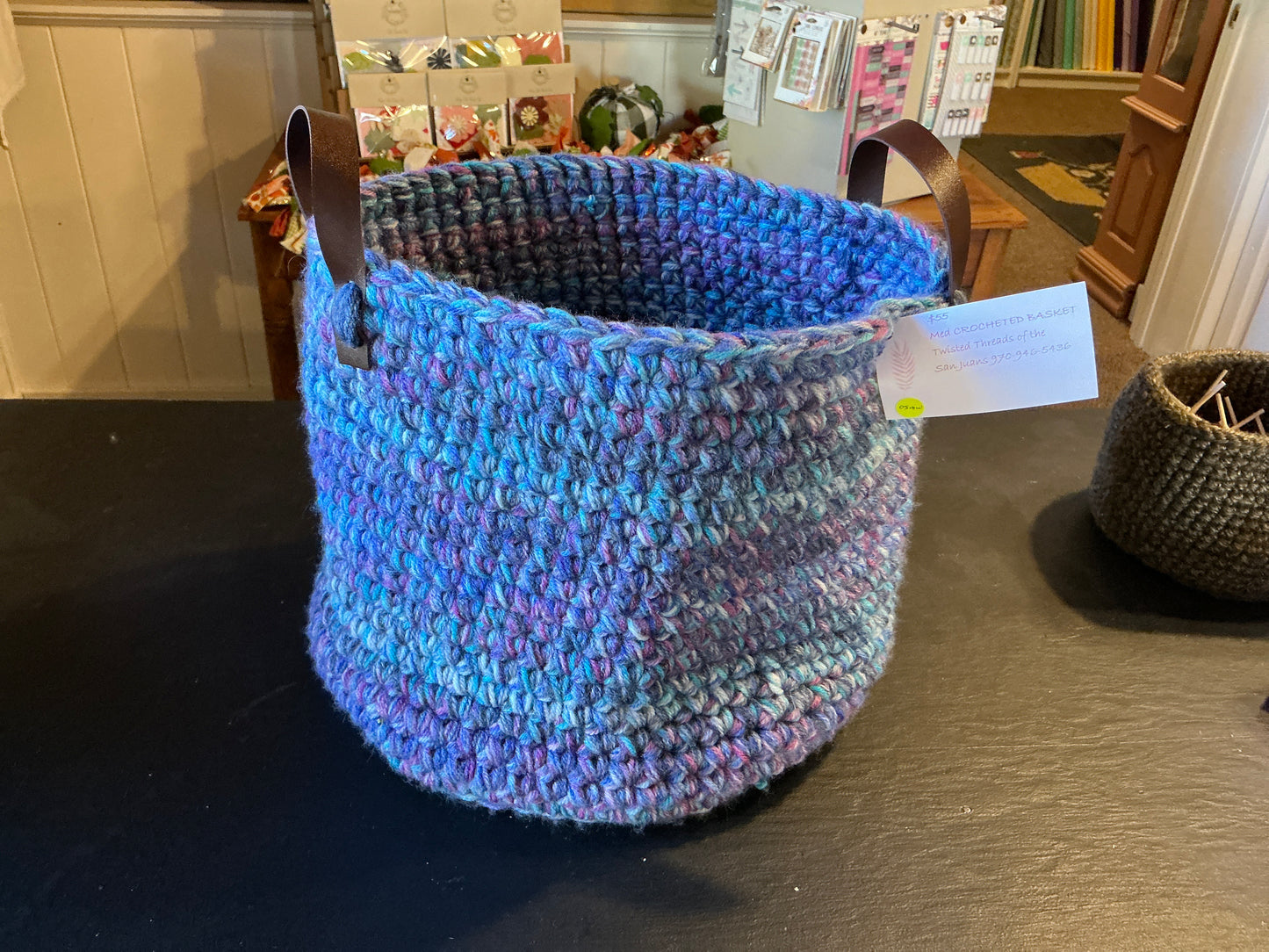 Med. Crochet Basket