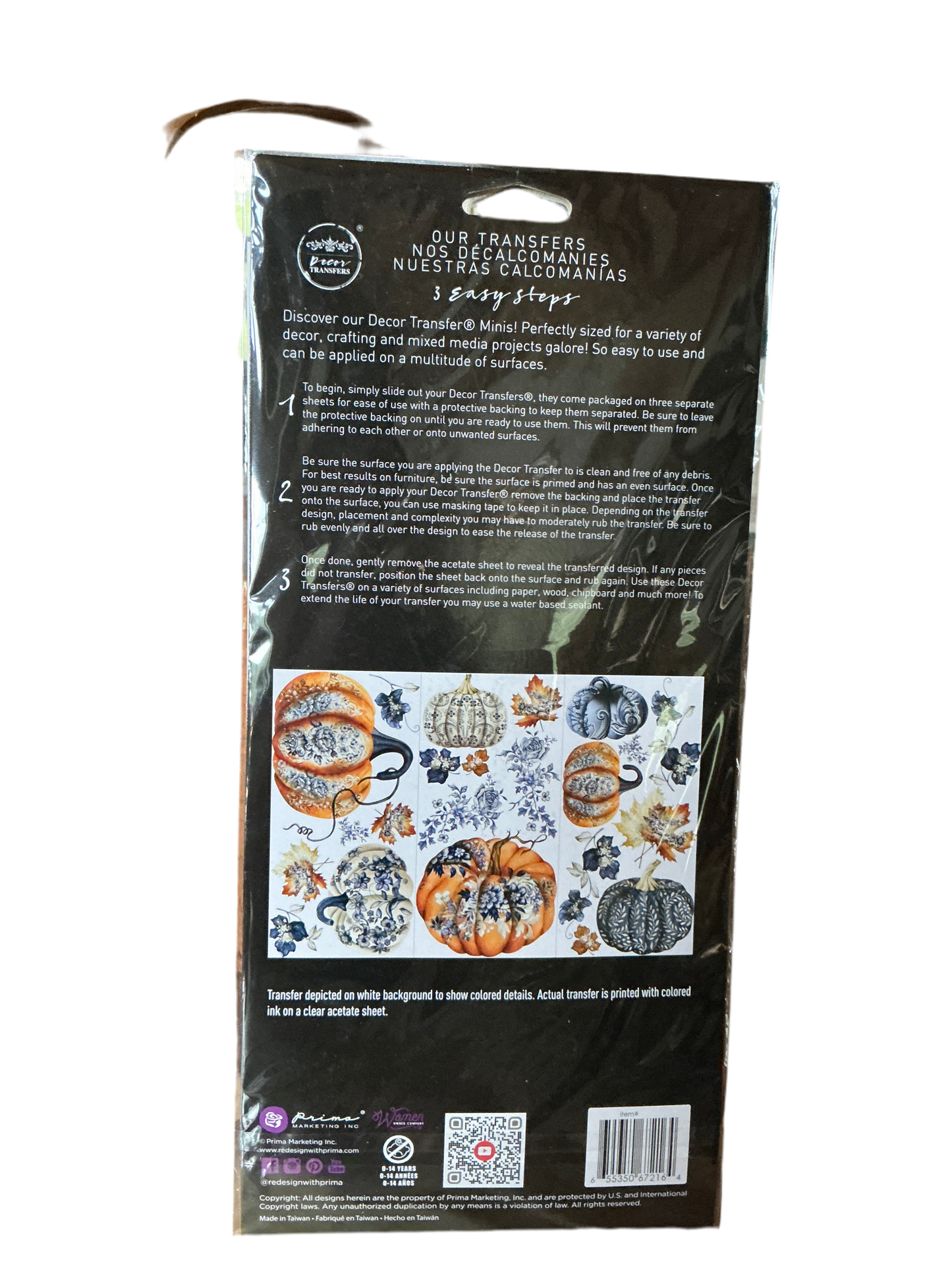 Decor transfers pumpkin patch galore