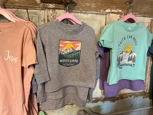 Westcliffe Grey Long Sleeve T-Shirt