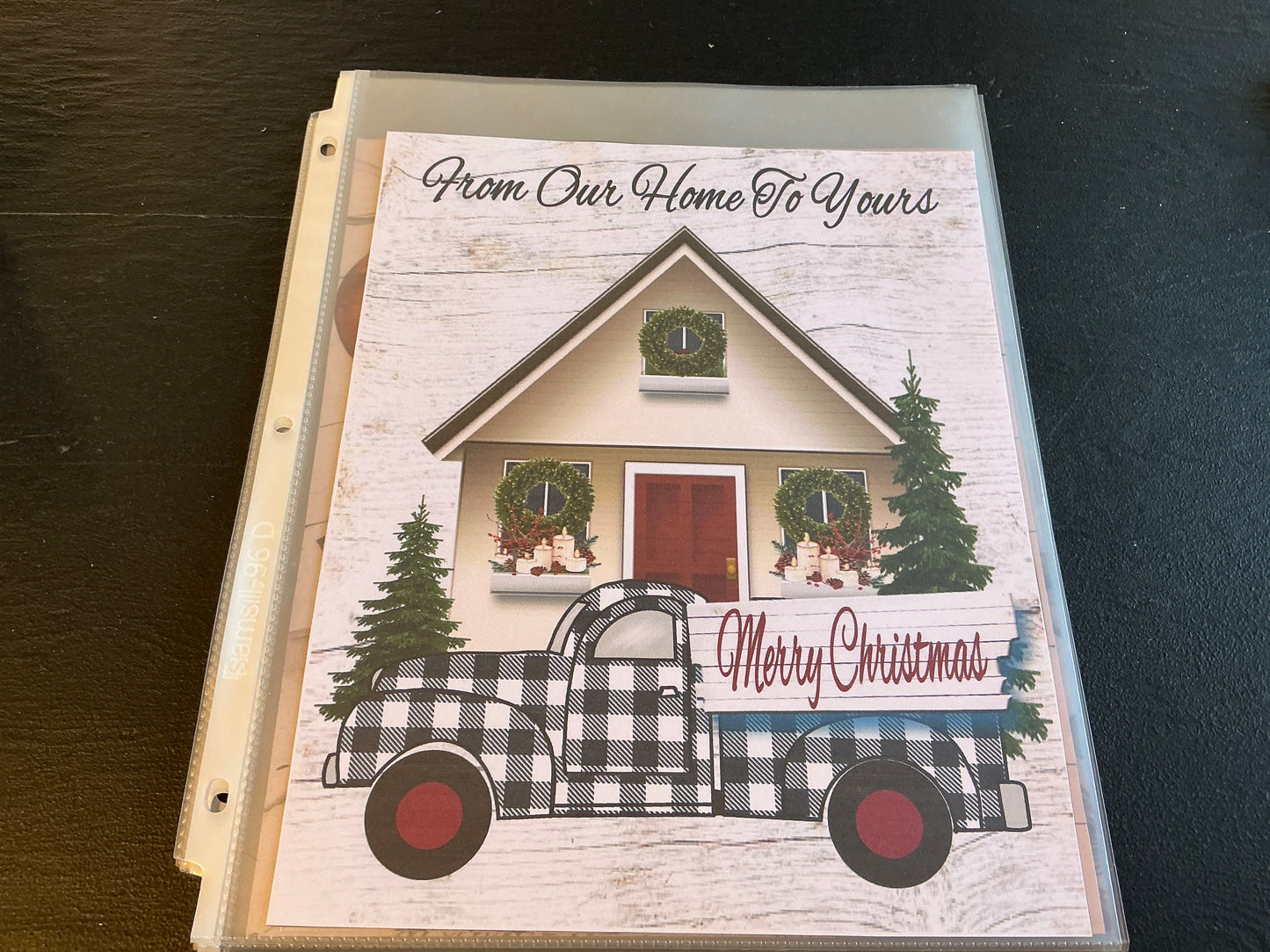 Christmas Card stock Scene