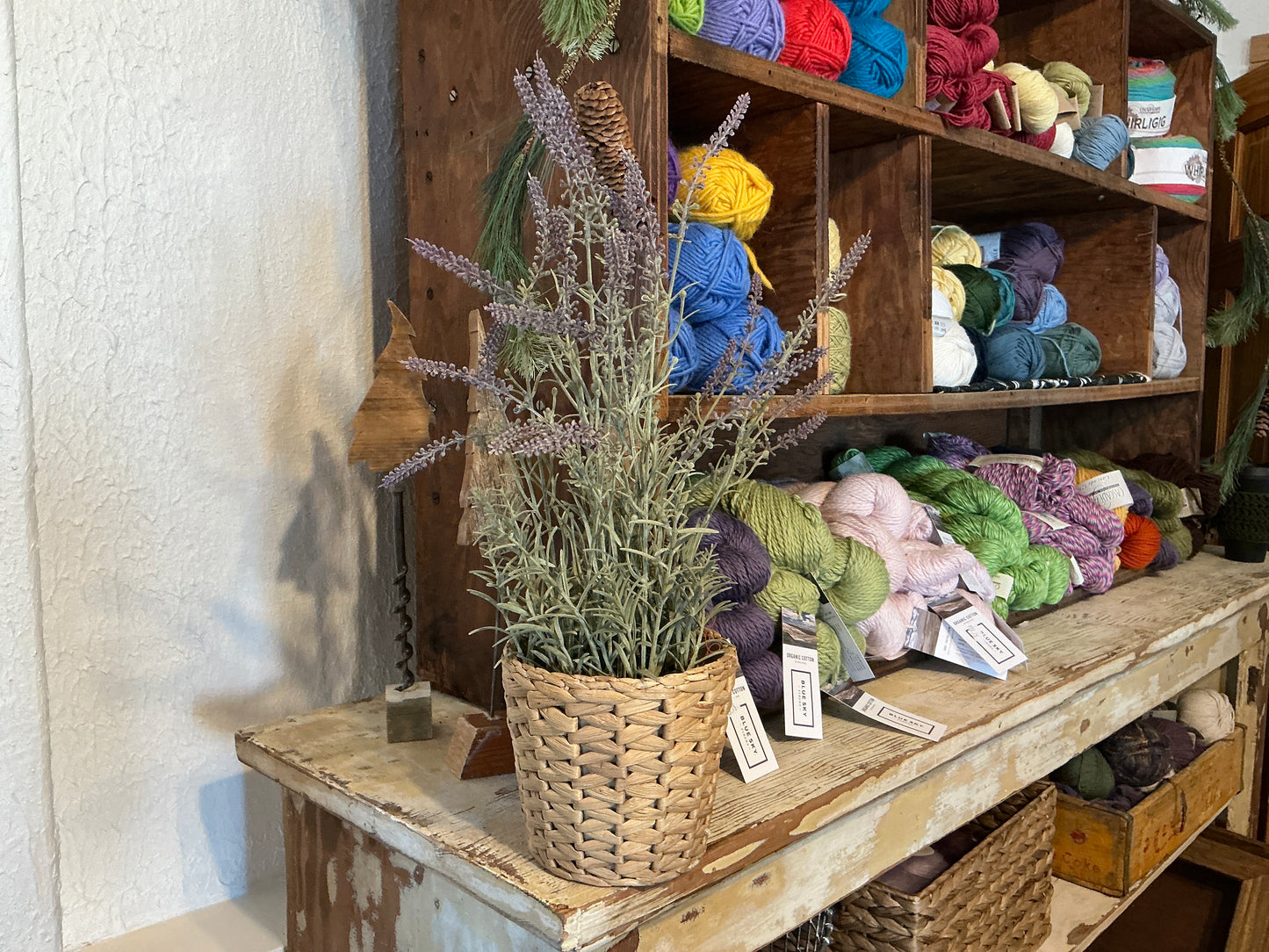Lavender Basket