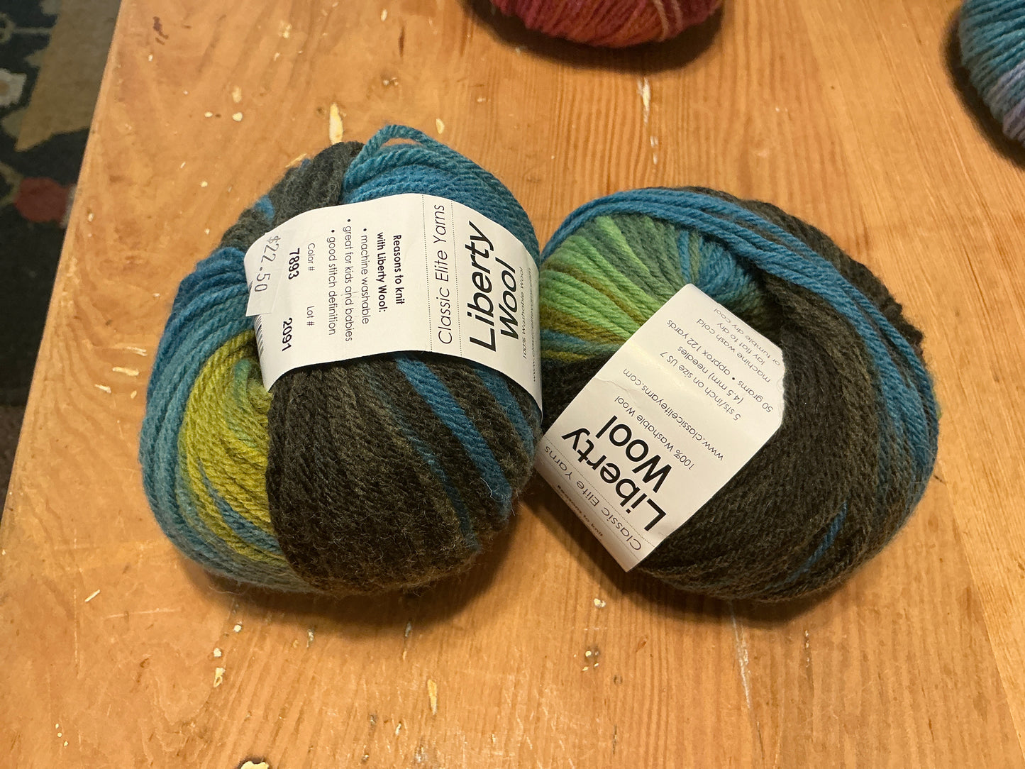 Liberty wool yarn