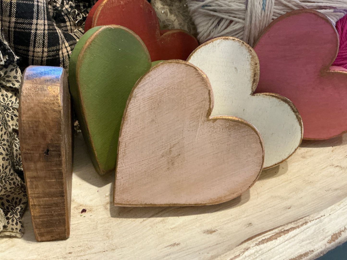 Wood Hearts