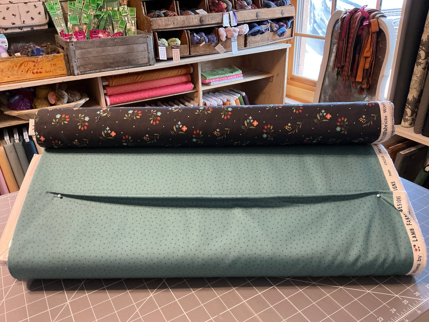 Woolly whims 232D blue