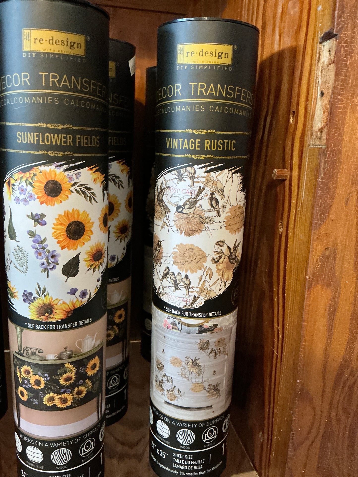 Vintage rustic transfer