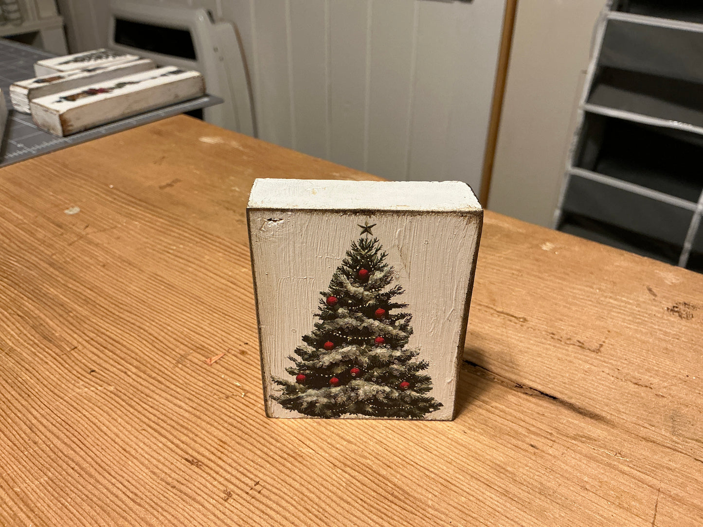 Christmas Block Village