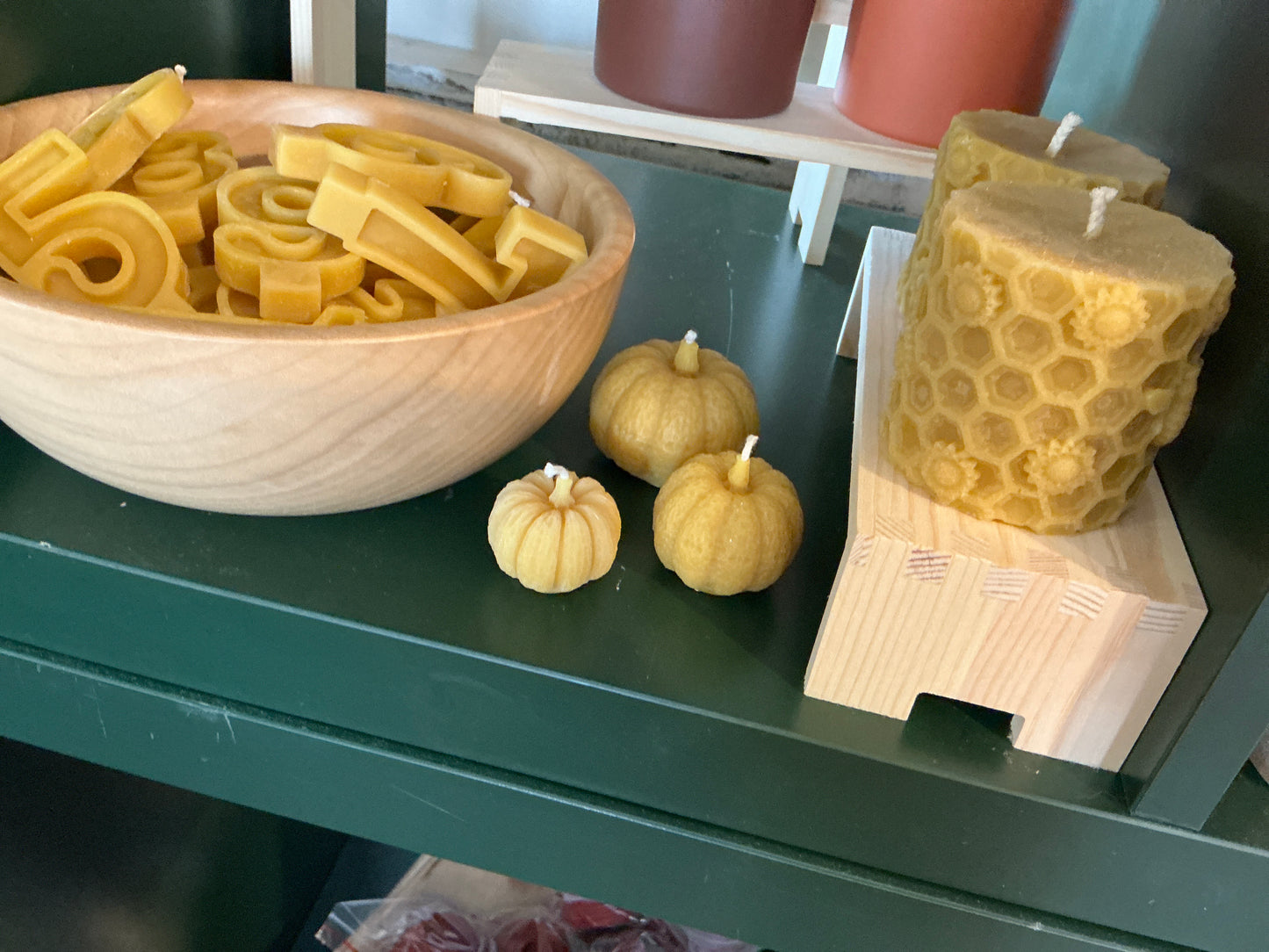 Beeswax Pumpkins