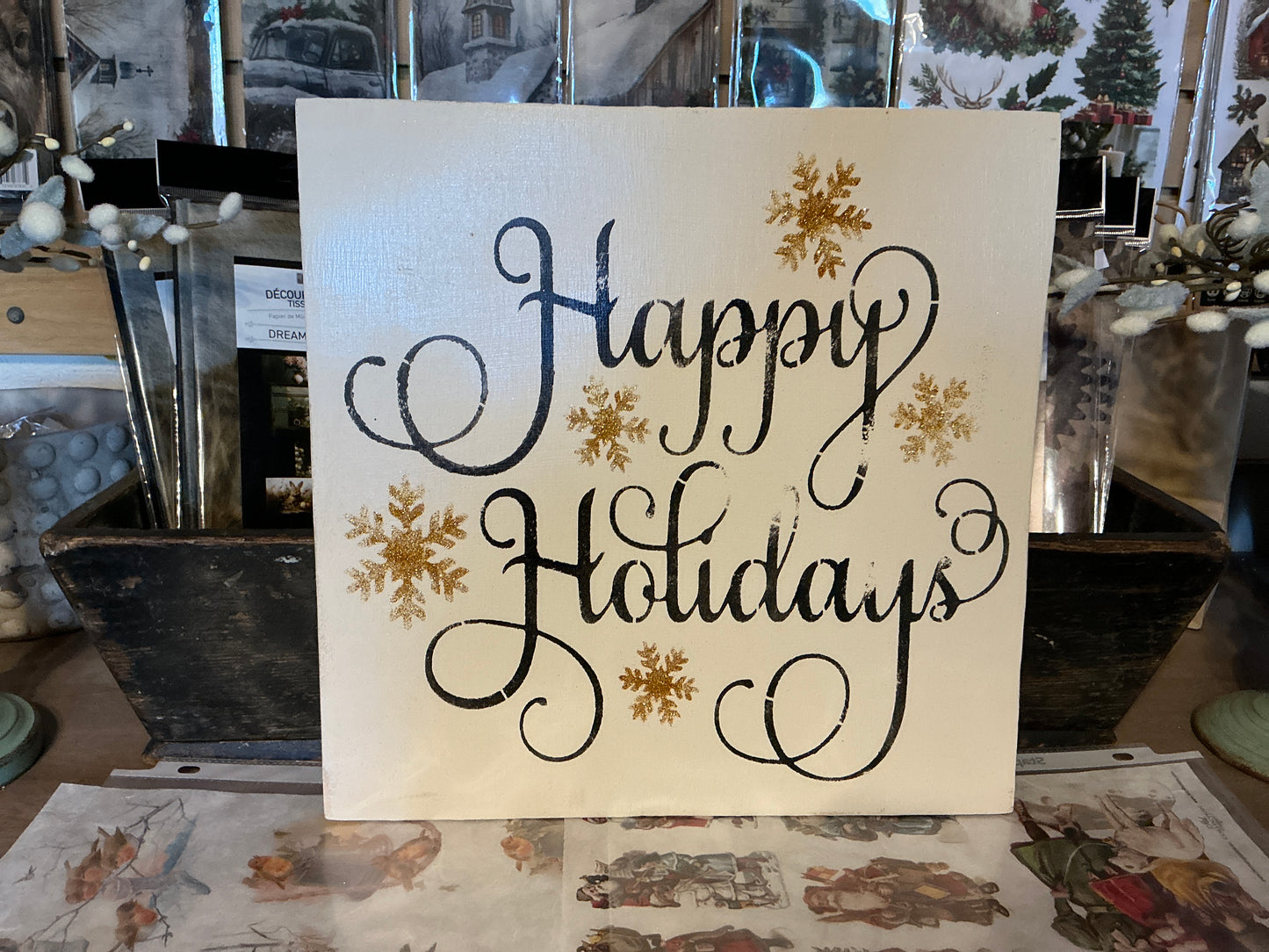 12” x 12” Christmas Signs