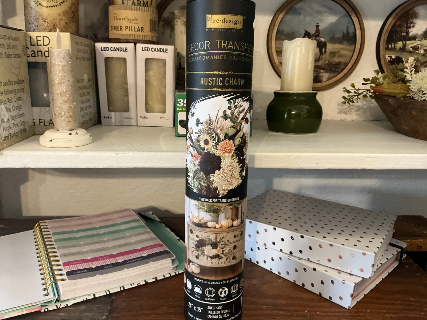 Rustic charm transfer