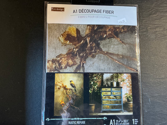 Rustic Refuge Decoupage Paper
