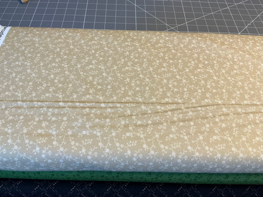 Tossed sprigs cream 105D