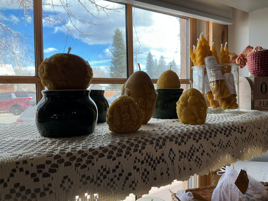 5 pk. Easter Beeswax Candles