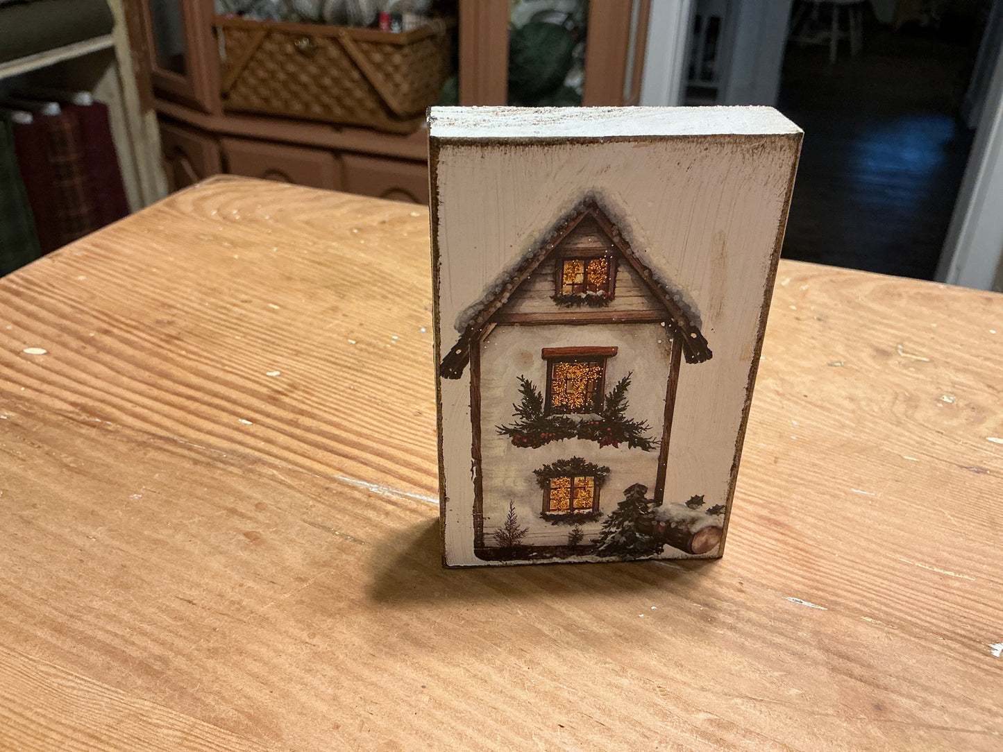 Christmas Block Village